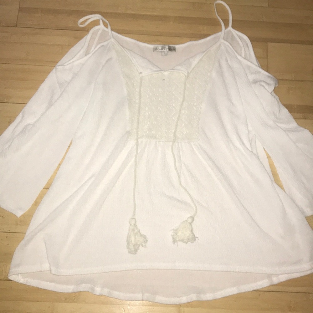 White blouse size xl